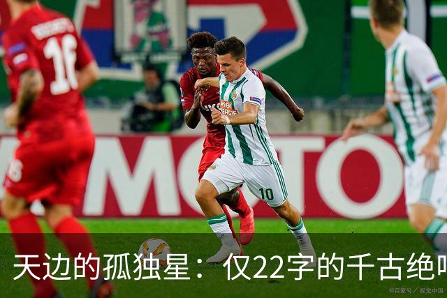 天边的孤独星：仅22字的千古绝唱